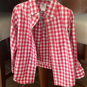 Jcrew button up oxford shirt Kids